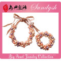 Fashion Colored Handmade Big Pearl Bubble Statement Necklace